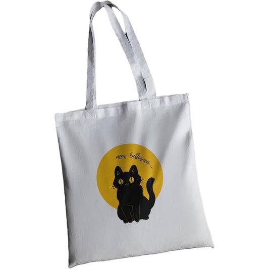 Tote Bag Meow Happy Halloween - Tote Bag